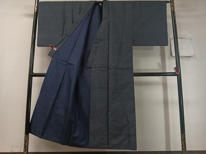 平和屋着物●男性　本場大島紬　アンサンブル　9マルキ　正絹　逸品　CABC9959vp