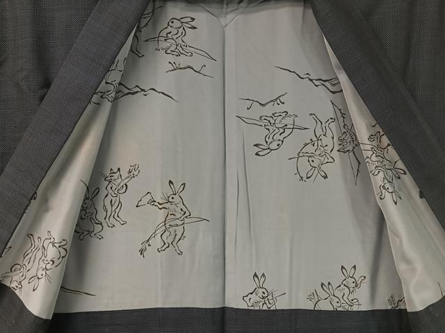 平和屋着物●男性　本場大島紬　アンサンブル　9マルキ　正絹　逸品　CABC9959vp