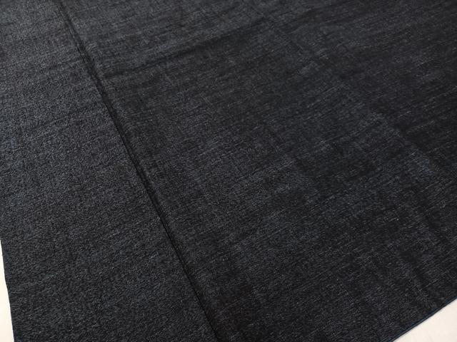 平和屋着物●男性　結城紬　アンサンブル　杢　霞文　正絹　逸品　CABC9963vp