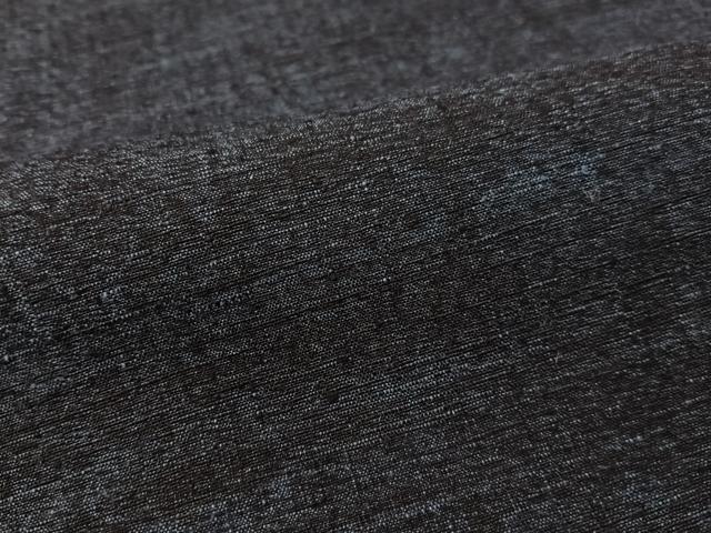 平和屋着物●男性　結城紬　アンサンブル　杢　霞文　正絹　逸品　CABC9963vp