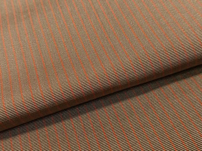 平和屋着物●男性　馬乗り袴　縞　正絹　逸品　CABC9964vp