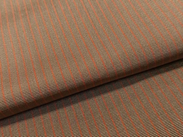 平和屋着物●男性　馬乗り袴　縞　正絹　逸品　CABC9964vp