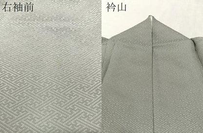 平和屋着物●訪問着　絞り　刺繍　流水箔散らし　金彩　正絹　逸品　CABC9974vp