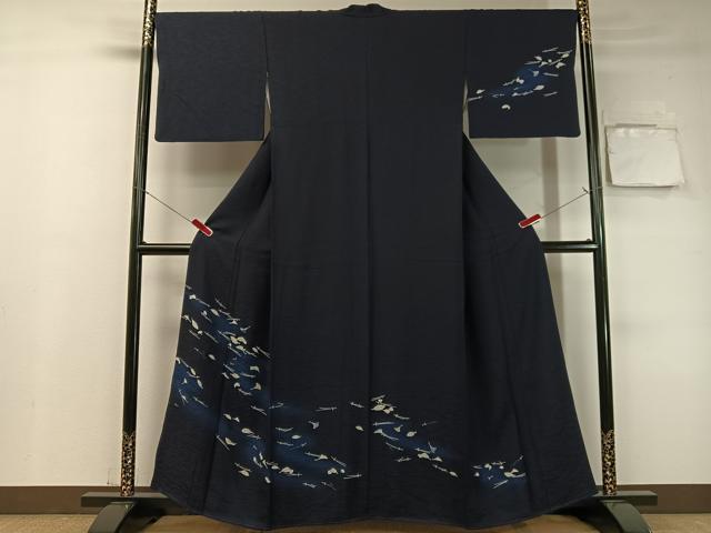 平和屋着物●訪問着　刺繍　吹寄せ文　暈し染め　正絹　逸品　CABC9982vp