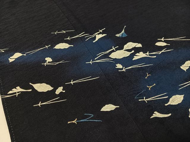 平和屋着物●訪問着　刺繍　吹寄せ文　暈し染め　正絹　逸品　CABC9982vp