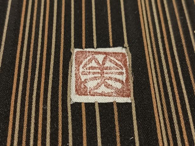 平和屋着物●中国三大刺繍　総相良刺繍　訪問着　作家物　吉祥文様　黒地　金糸　正絹　逸品　CABC9990vp
