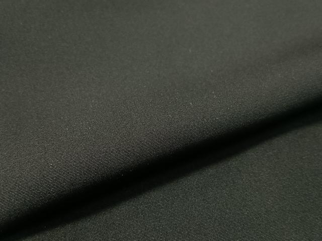 平和屋着物●男性　黒紋付　正絹　逸品　CABC9996vp
