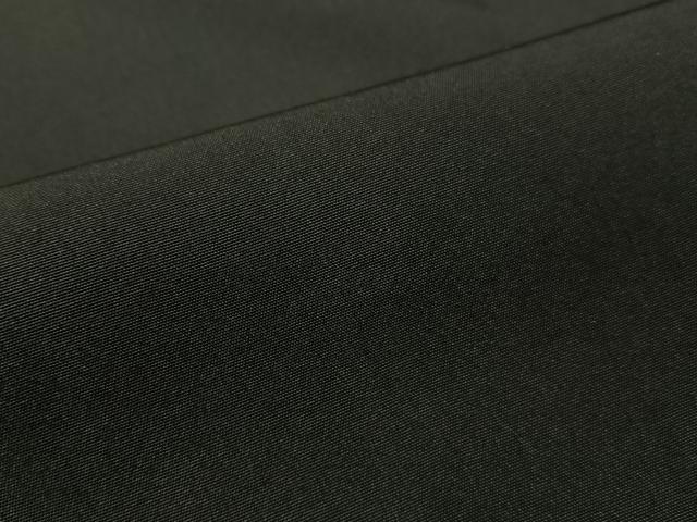 平和屋着物●男性　黒紋付　正絹　逸品　CABC9997vp