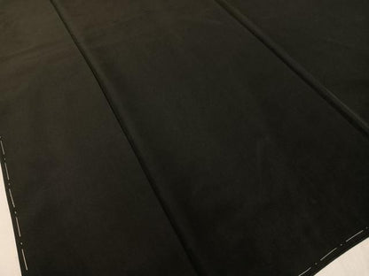 平和屋着物●男性　黒紋付　正絹　逸品　未使用　CABC9998vp