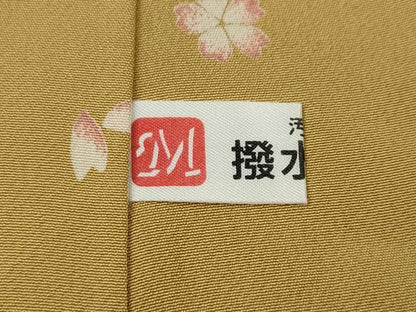 平和屋着物●上質な小紋 横笛 コマ 打ち出の小槌 絵馬 兎 金彩 正絹 逸品 CABD0013ut