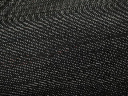 平和屋着物●本場大島紬 横段文 正絹 逸品 CABD0021ut