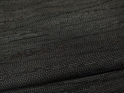 平和屋着物●本場大島紬 横段文 正絹 逸品 CABD0021ut