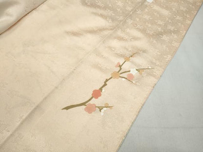 平和屋着物●訪問着 花車文 暈し染め 金彩 正絹 逸品 CABD0023ut