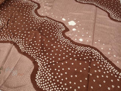 平和屋着物●中国三大刺繍 スワトウ刺繍 訪問着 絞り 刺繍 道長花文 正絹 逸品 CABD0026ut