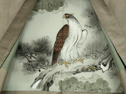 平和屋着物●男性 本場大島紬 アンサンブル 100亀甲 総詰め 正絹 逸品 未使用 CABD0036ut