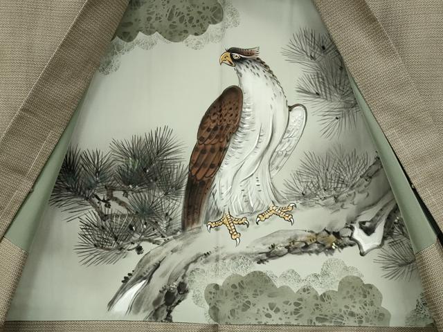 平和屋着物●男性 本場大島紬 アンサンブル 100亀甲 総詰め 正絹 逸品 未使用 CABD0036ut