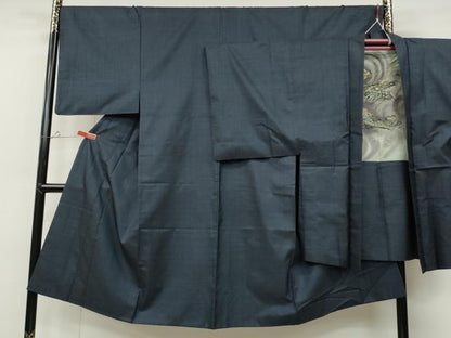平和屋着物●男性 本場大島紬 アンサンブル 100亀甲 総詰め 正絹 逸品 CABD0037ut