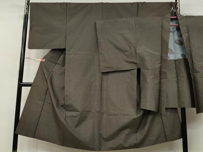 平和屋着物●男性 本場大島紬 アンサンブル 80亀甲 総詰め 正絹 逸品 CABD0039ut