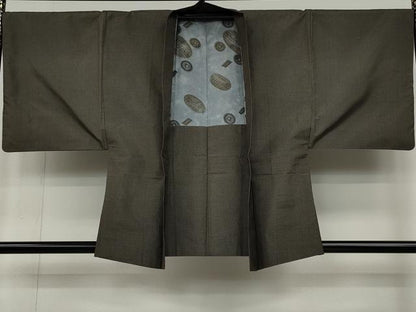 平和屋着物●男性 本場大島紬 アンサンブル 80亀甲 総詰め 正絹 逸品 CABD0039ut