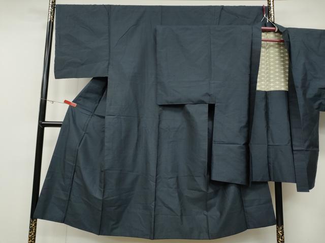 平和屋着物●男性 本場大島紬 アンサンブル 80亀甲 総詰め 正絹 逸品 CABD0040ut