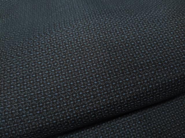 平和屋着物●男性 本場大島紬 アンサンブル 80亀甲 総詰め 正絹 逸品 CABD0040ut