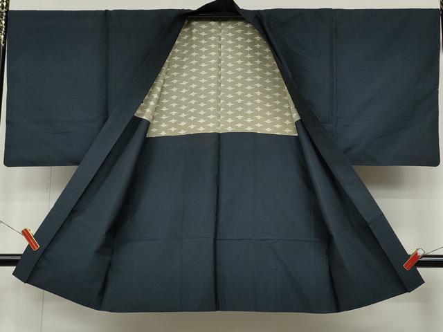 平和屋着物●男性 本場大島紬 アンサンブル 80亀甲 総詰め 正絹 逸品 CABD0040ut