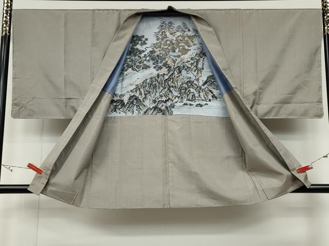 平和屋着物●男性 本場大島紬 アンサンブル 100亀甲 総詰め 正絹 逸品 CABD0041ut