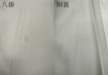 平和屋着物●結城紬 80亀甲 草花文 正絹 逸品 CABD0048ut