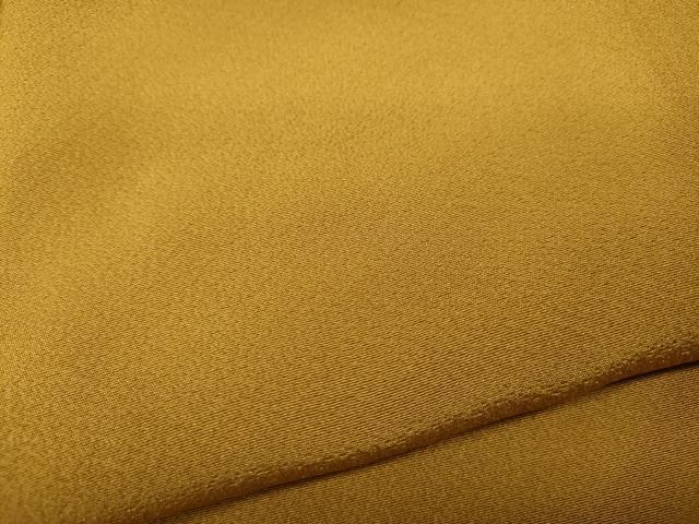 平和屋着物●豪華振袖 櫨染色 正絹 逸品 CABD0057ut