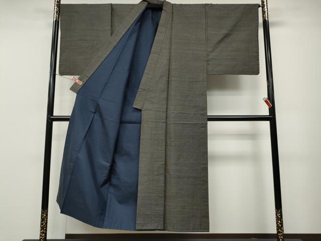 平和屋着物●男性 本場大島紬 アンサンブル 吉祥文 正絹 逸品 CABD0069ut