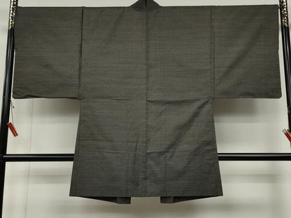 平和屋着物●男性 本場大島紬 アンサンブル 吉祥文 正絹 逸品 CABD0069ut