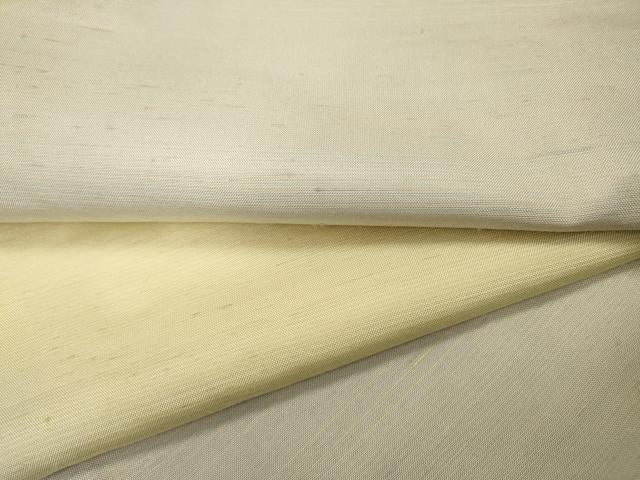 平和屋着物●紅花紬　米沢　霞文　正絹　逸品　未使用　CABD0084ut