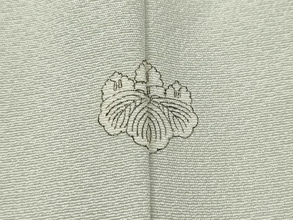 平和屋着物●訪問着　友禅　休み鳥枝花文　暈し染め　正絹　逸品　未使用　CABD0090ut