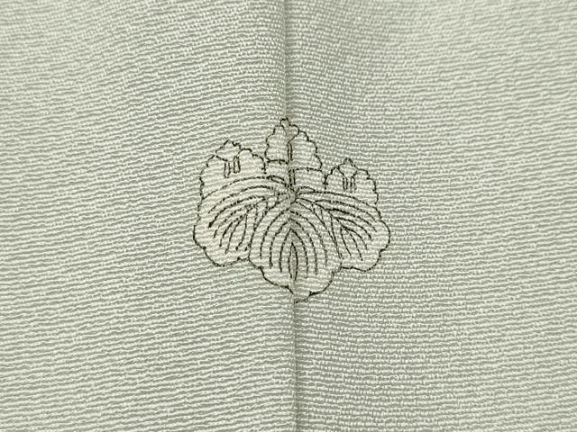 平和屋着物●訪問着　友禅　休み鳥枝花文　暈し染め　正絹　逸品　未使用　CABD0090ut