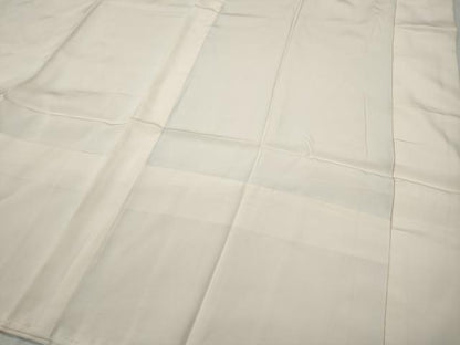 平和屋着物●長襦袢 無双仕立て 手描き 枝花文 正絹 逸品 CABD0092ut