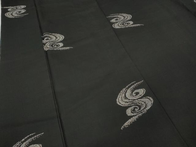 平和屋着物●本場大島紬 9マルキ 地空き 流水文 正絹 逸品 CABD0100ut