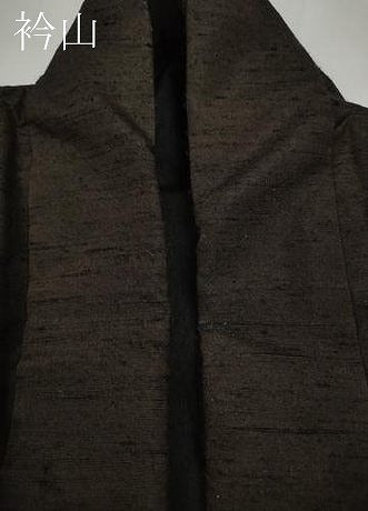平和屋着物●男性　紬　アンサンブル　色無地　赤墨色　正絹　逸品　CABD0118ut