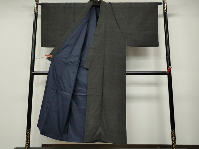 平和屋着物●男性 紬 霞文 正絹 逸品 CABD0120ut