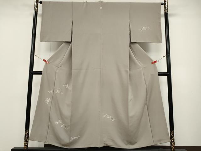 平和屋着物●訪問着　菱花文　金彩　正絹　逸品　CABD0128ut