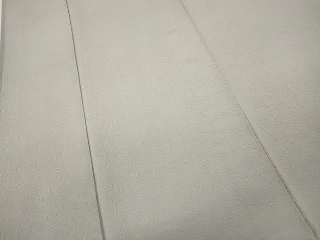 平和屋着物●上質な色無地 霞地紋 桜鼠色 正絹 逸品 CABD0132ut