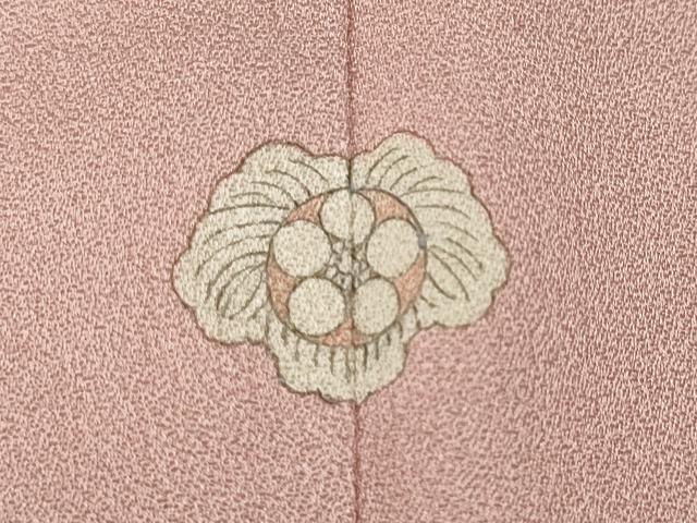 平和屋着物●豪華色留袖　駒刺繍　雪輪枝橘文　正絹　逸品　未使用　CABD0138ut