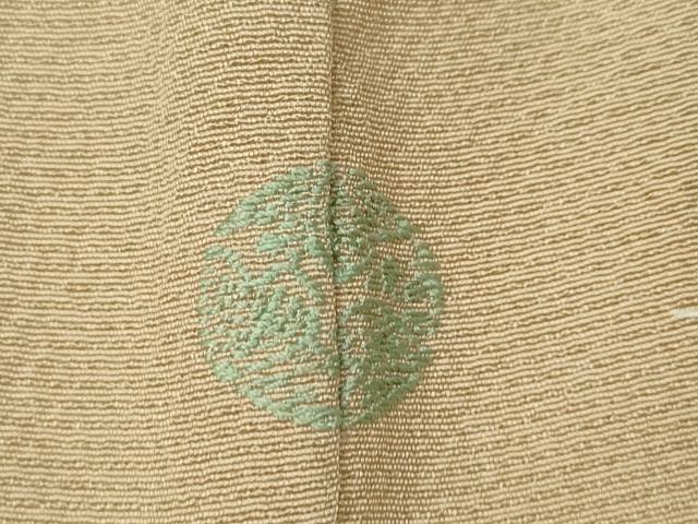 平和屋着物●訪問着 駒刺繍 風景草花文 金彩 正絹 逸品 CABD0140ut