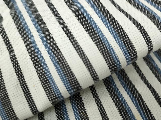 平和屋着物●男性　馬乗り袴　縞　綿　逸品　CABD0142ut