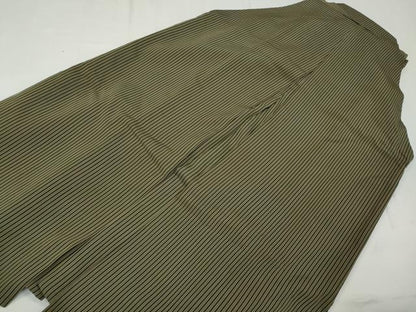 平和屋着物●男性　馬乗り袴　縞　正絹　逸品　CABD0144ut