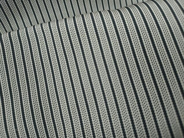 平和屋着物●男性　馬乗り袴　絲織平　縞　正絹　逸品　CABD0146ut