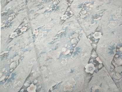 平和屋着物●本場大島紬　白大島　7マルキ　道長花文　正絹　逸品　未使用　CABD0152ut