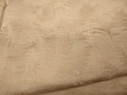 平和屋着物●無地絵羽訪問着　樹林地紋　白茶色　正絹　逸品　CABD0160ut