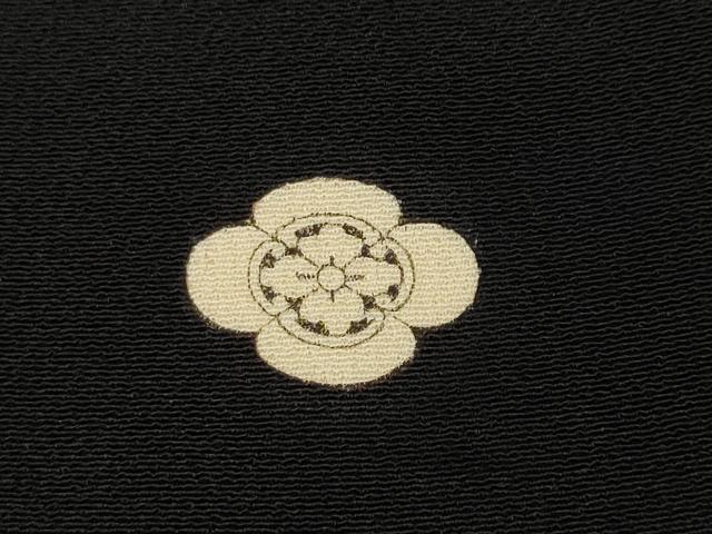 平和屋着物●本加賀友禅作家　木村雨山　黒留袖　樹林文　金糸　正絹　逸品　CABD0161ut