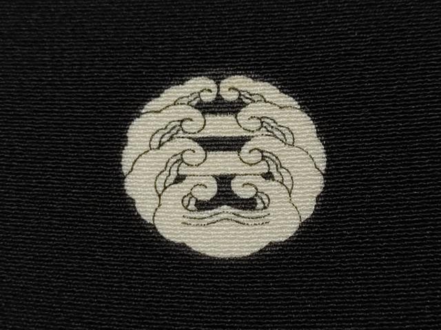 平和屋着物●十日町友禅作家　岡村蒼風　黒留袖　遠山草花文　暈し染め　鈴乃屋扱い　正絹　逸品　CABD0166ut