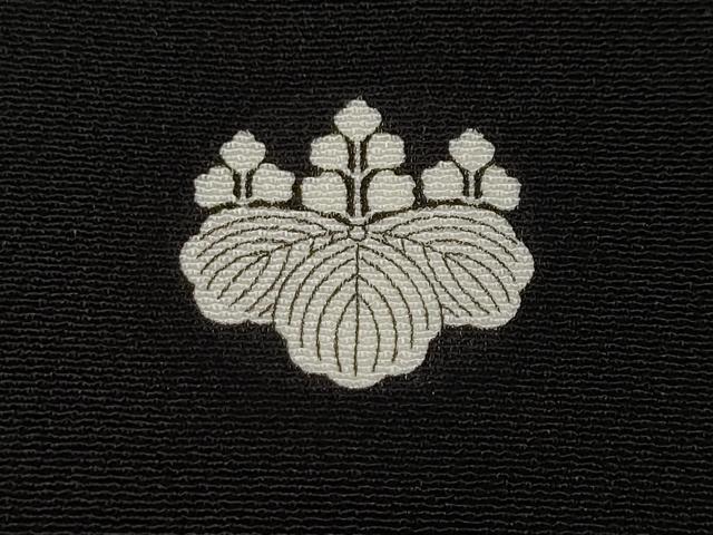 平和屋着物●京友禅の第一人者　松井青々　黒留袖　駒刺繍　草花文　暈し染め　金彩　正絹　逸品　CABD0175ut